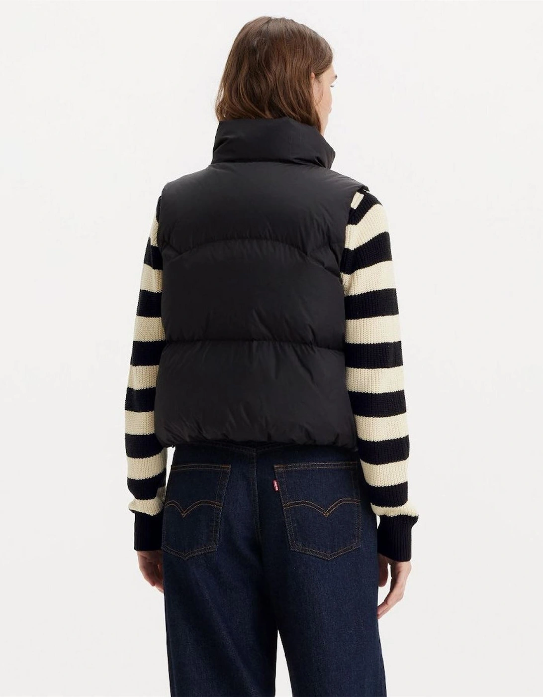 Western Anthracite Snap Button Front Pocket Gilet