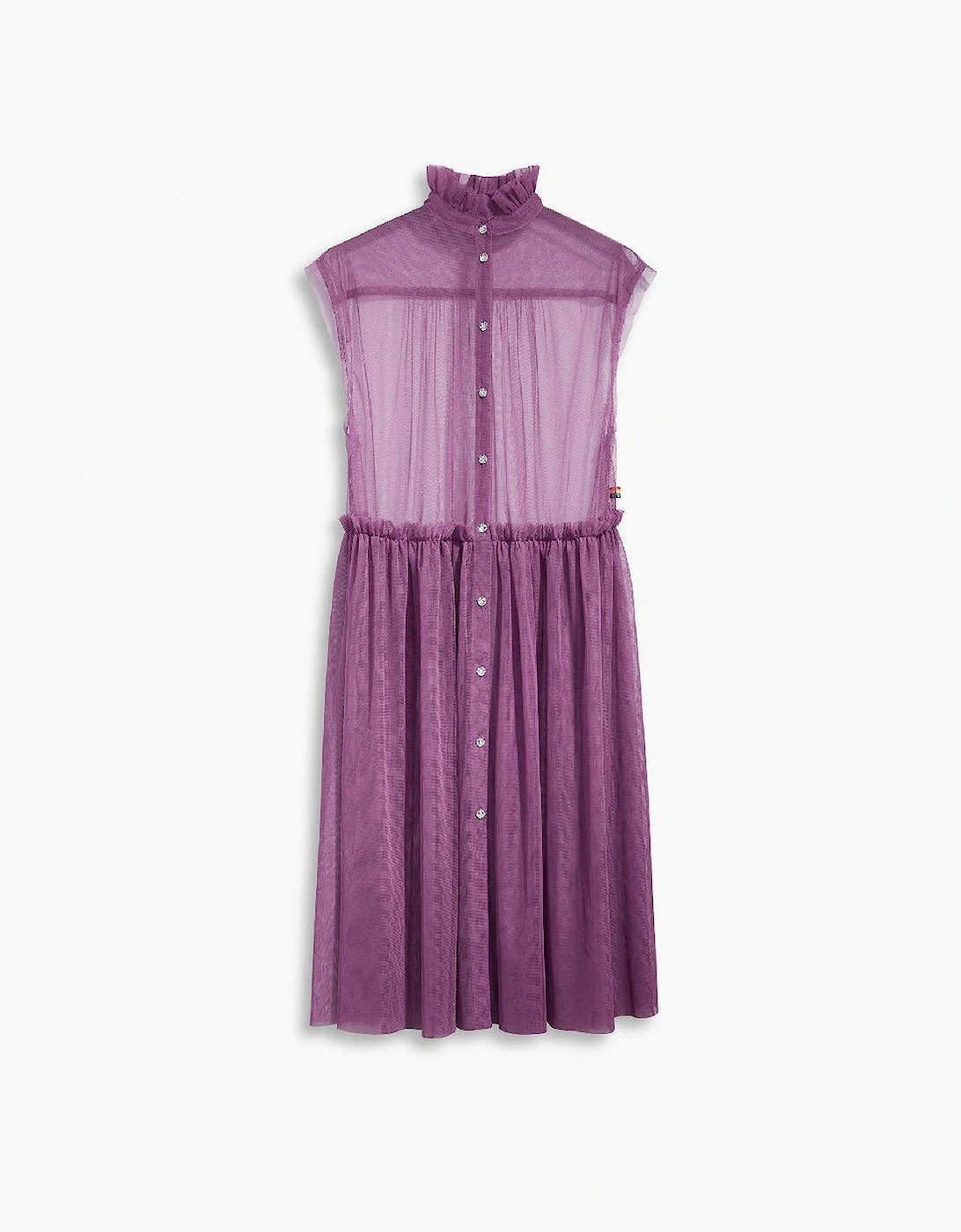Radical Mock Neck Sleeveless Midi Dress, 5 of 4