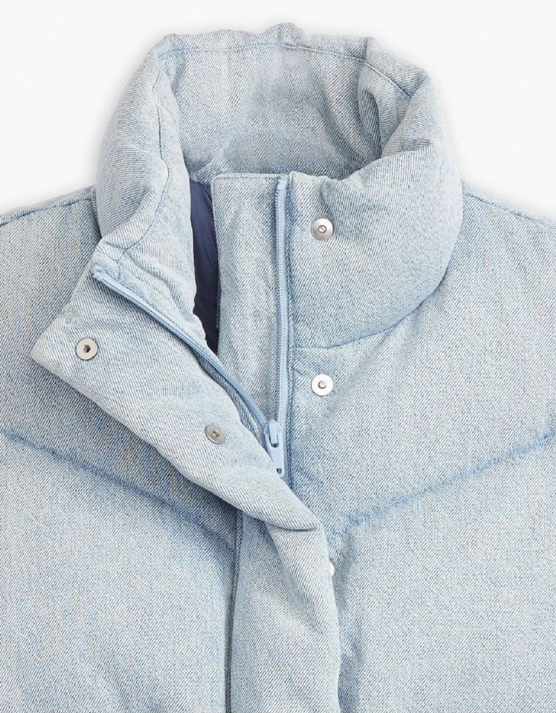 Western Anthracite Snap Button Front Pocket Gilet
