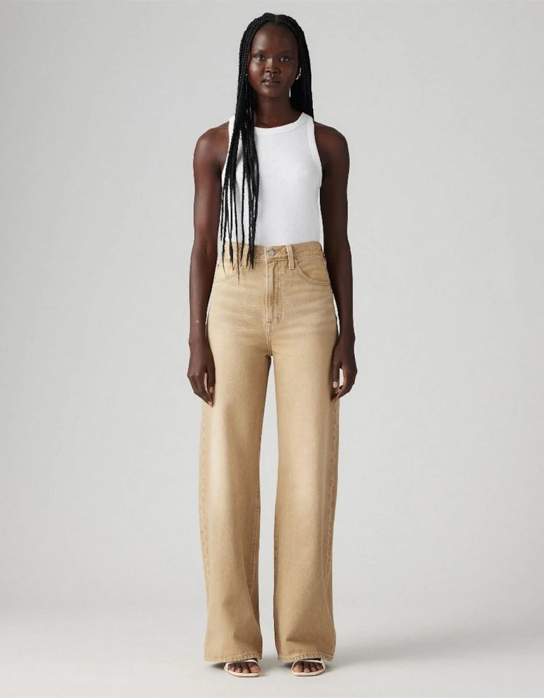High Rise Wide Leg Jeans