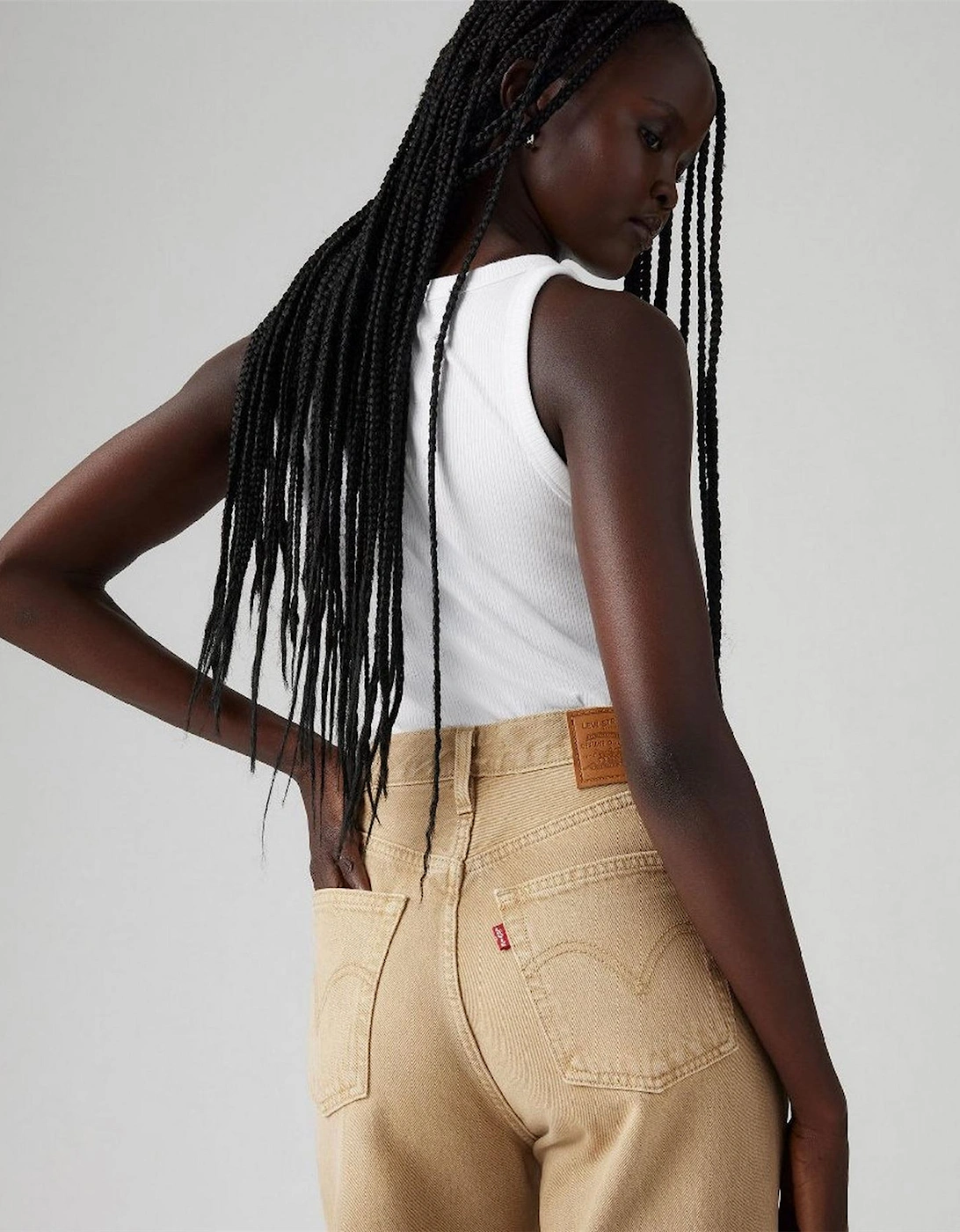 High Rise Wide Leg Jeans