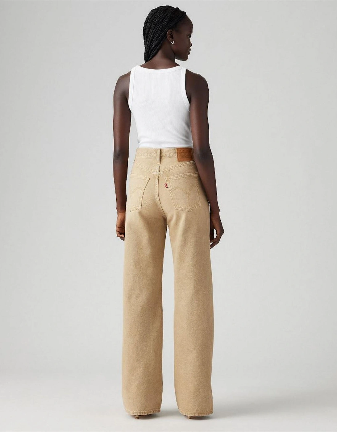 High Rise Wide Leg Jeans