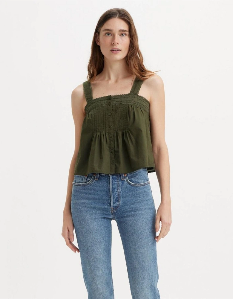 Cici Square Neck Camisole Tank