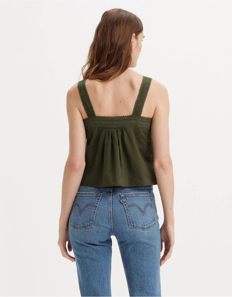 Cici Square Neck Camisole Tank