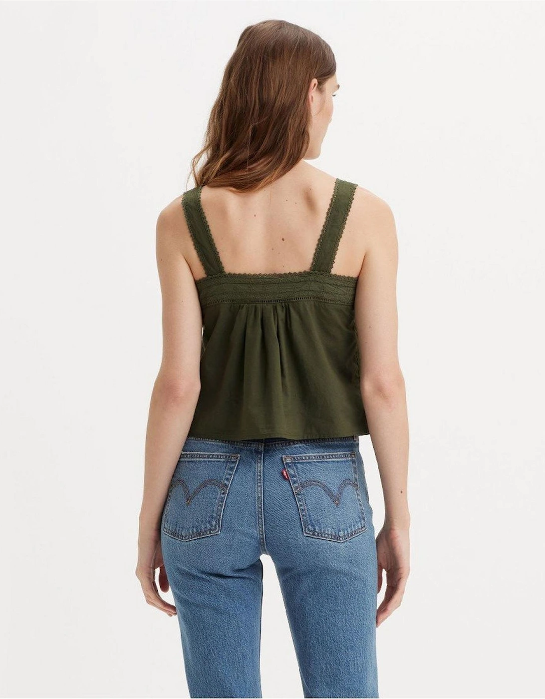Cici Square Neck Camisole Tank