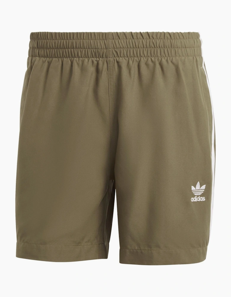 Originals Three Stripes Patterned Swim Short