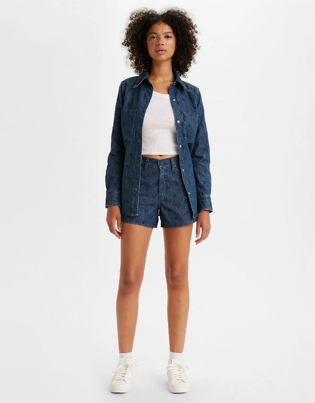 Wellthread 80s Mom Short Flowe