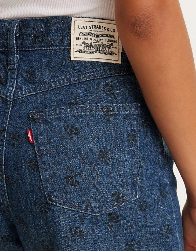 Wellthread 80s Mom Short Flowe
