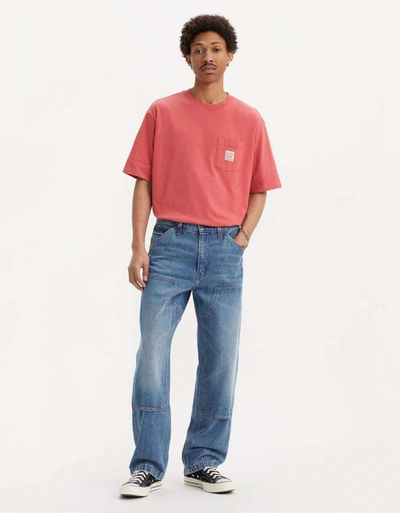 Carpenter Mid Rise Tapered Jeans