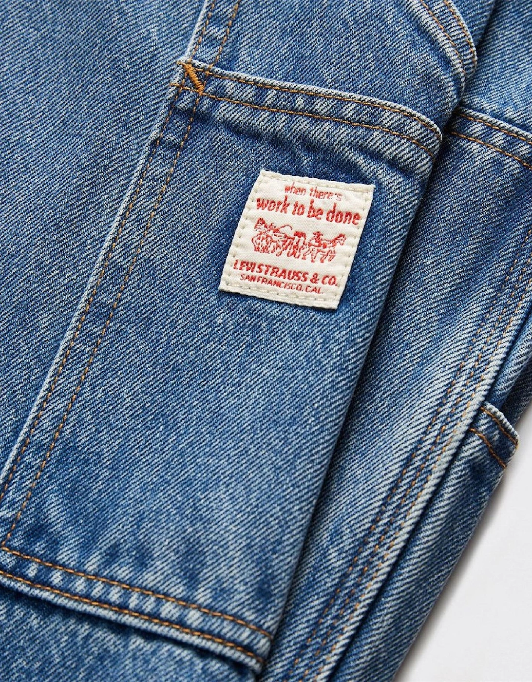 Carpenter Mid Rise Tapered Jeans