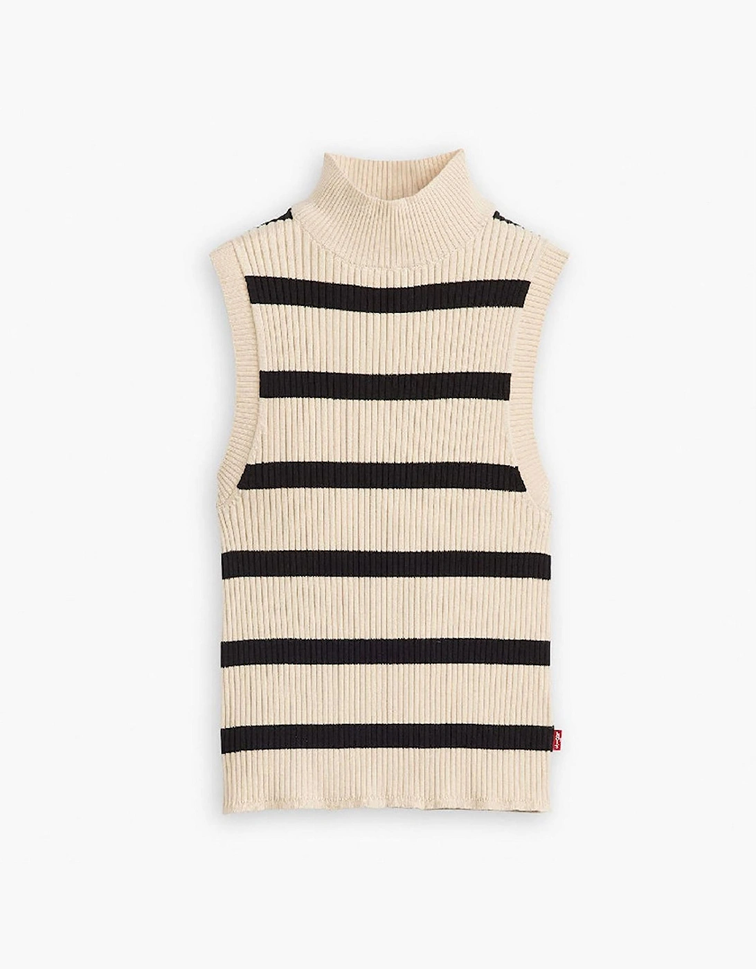 Levi's Levi's Women's Tulip Mock Neck Sleeveless Box Tank - Cream