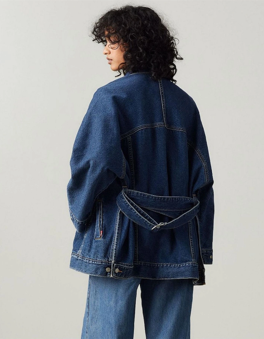 Solid Patterned Trucker Denim Jacket with Flap Pocket