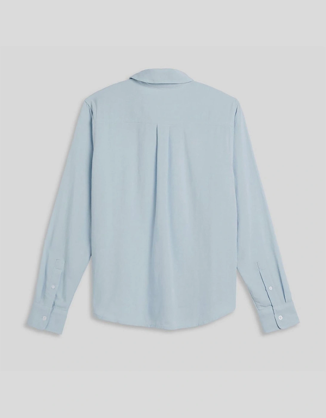 Collared Neck Long Sleeve Regular Fit Shirt