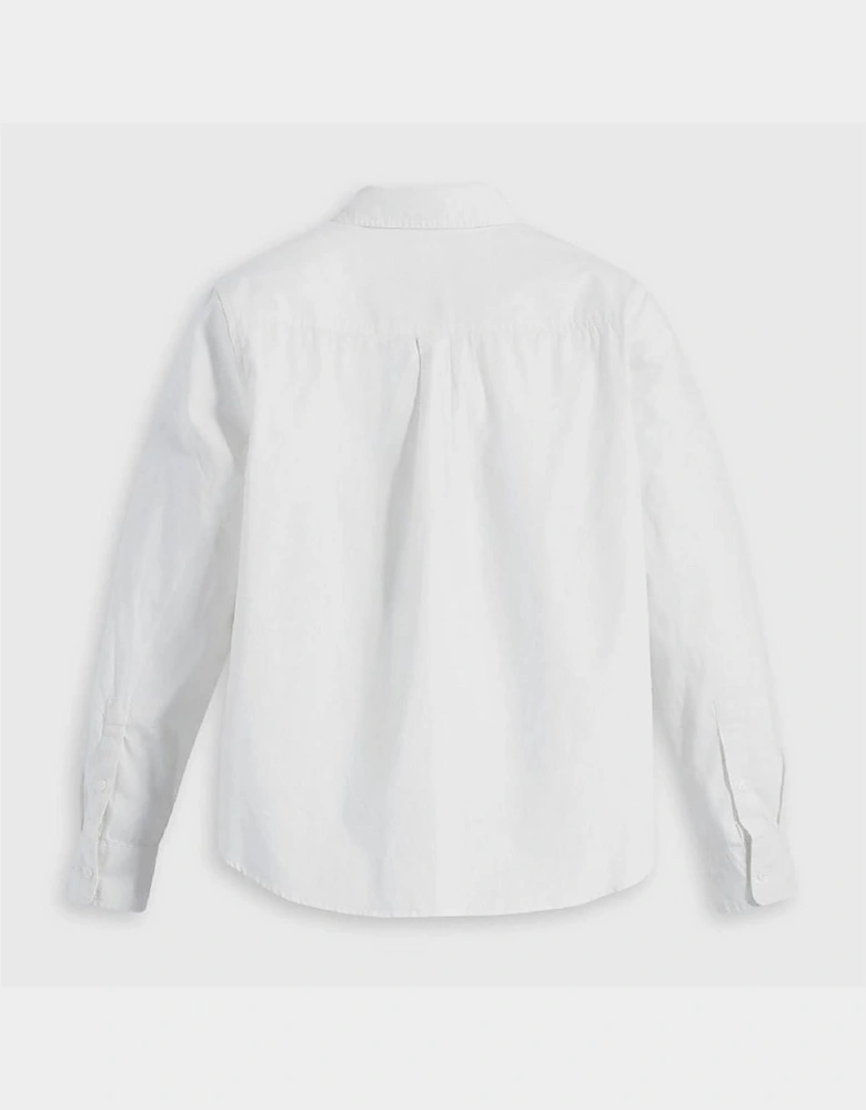 Collared Neck Long Sleeve Regular Fit Shirt