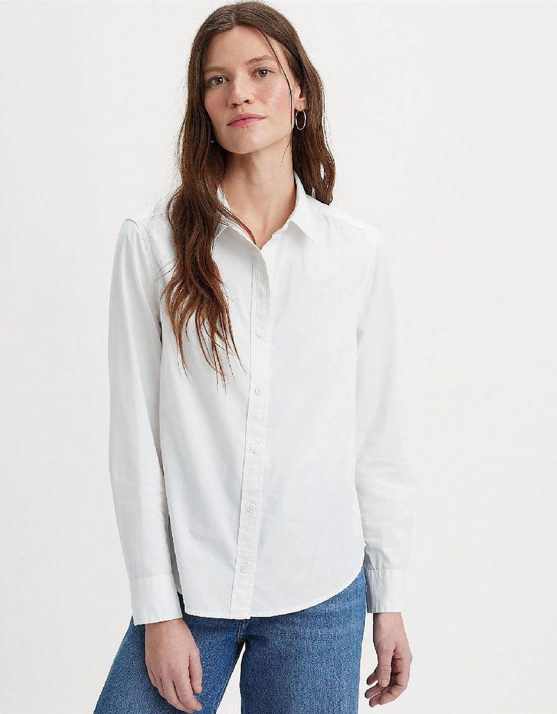 Collared Neck Long Sleeve Regular Fit Shirt