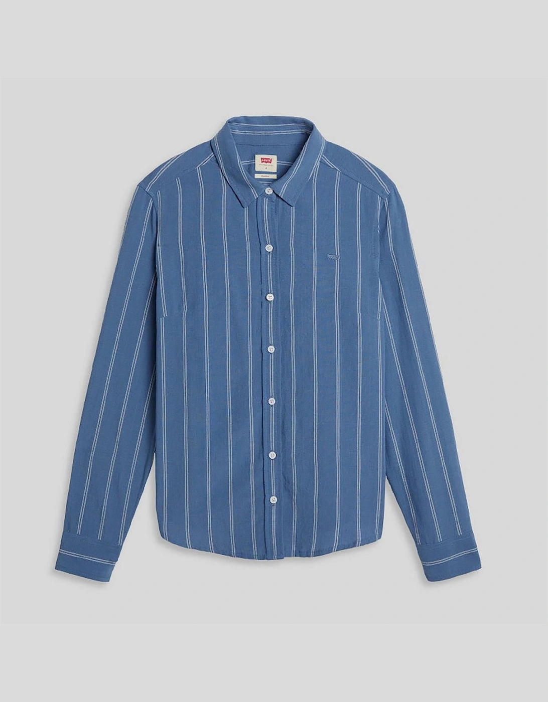 Collared Neck Long Sleeve Regular Fit Shirt, 5 of 4