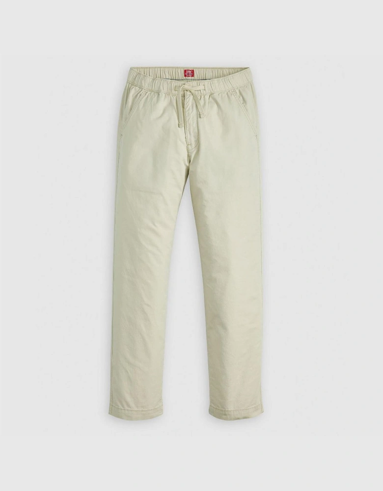 Solid Patterned Relaxed Straight Chinos