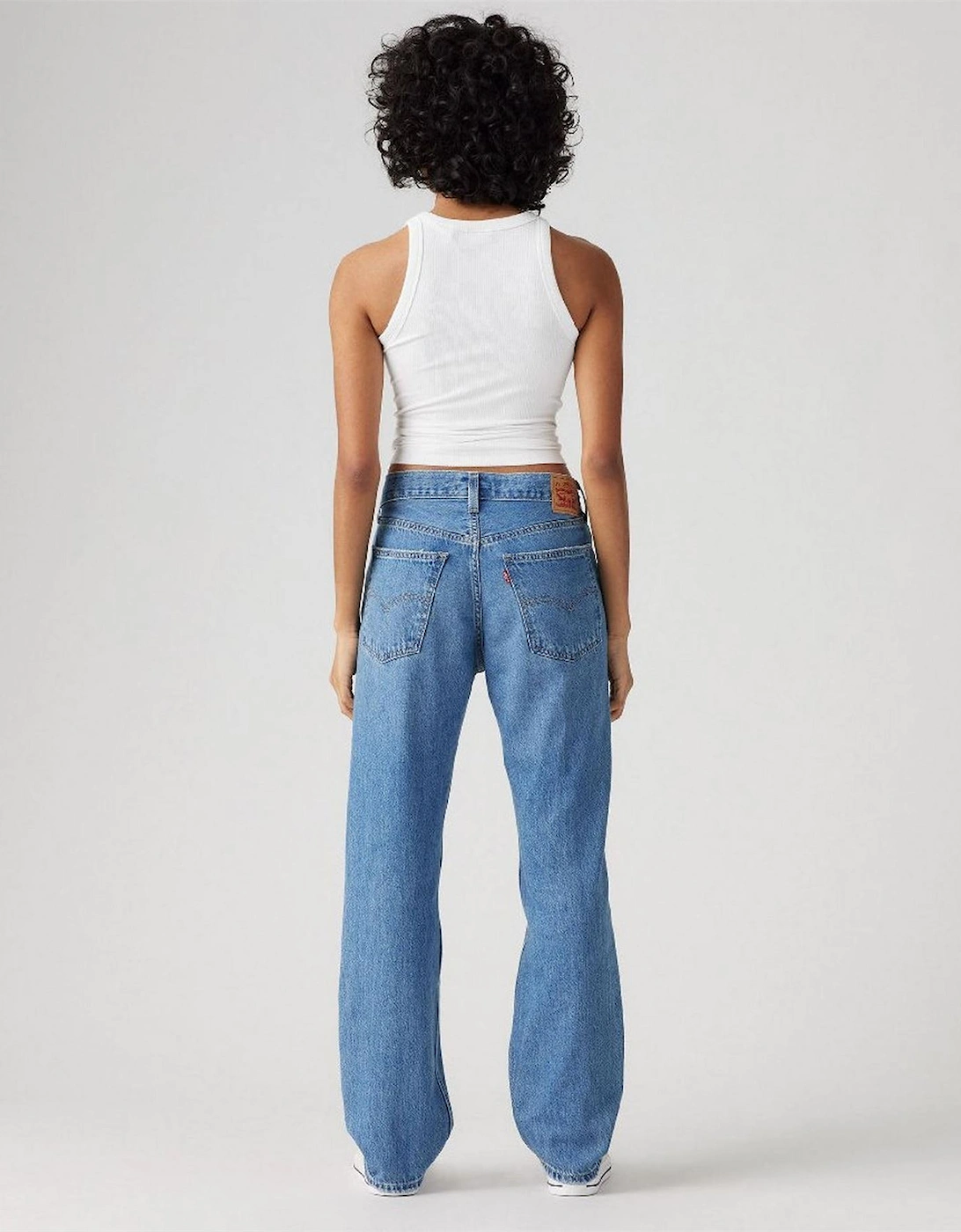Low Pro Low Rise Straight Leg Jeans