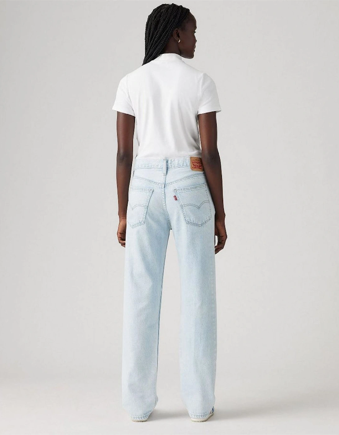 Low Pro Low Rise Straight Leg Jeans