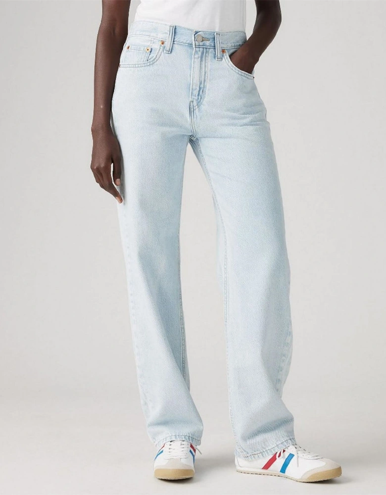 Low Pro Low Rise Straight Leg Jeans