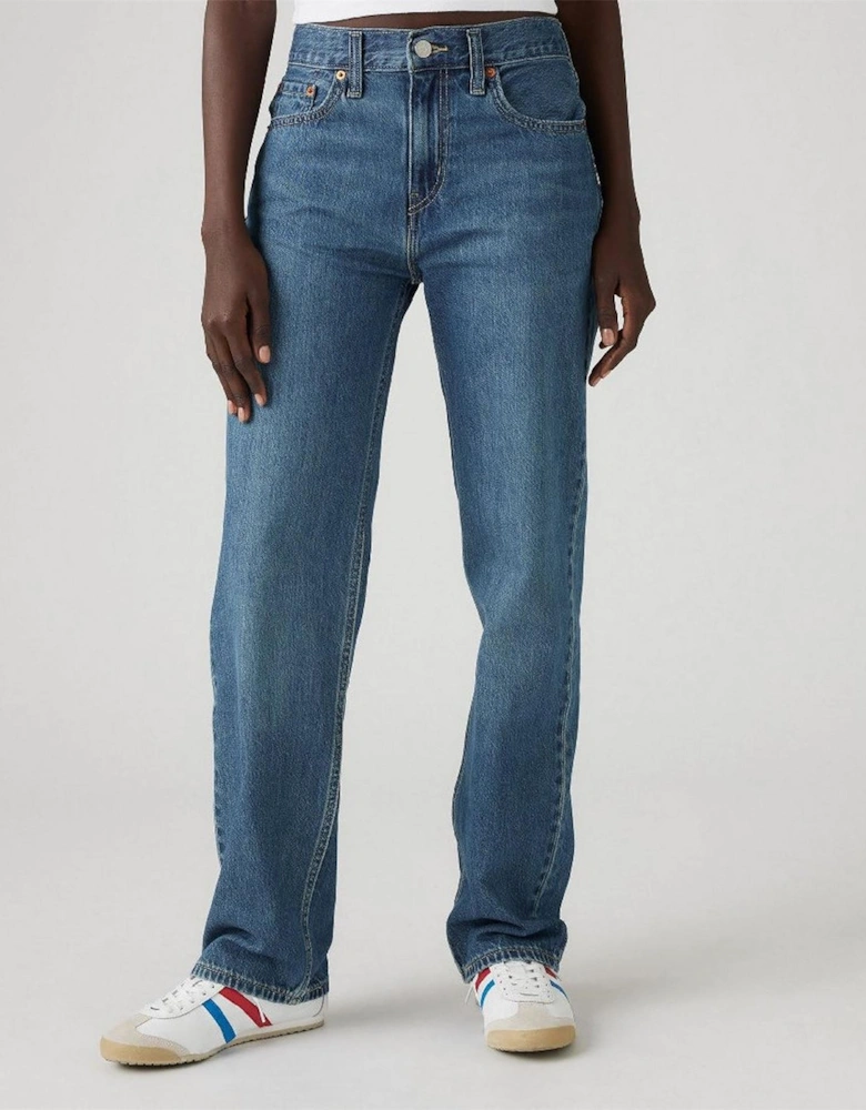 Low Pro Low Rise Straight Leg Jeans