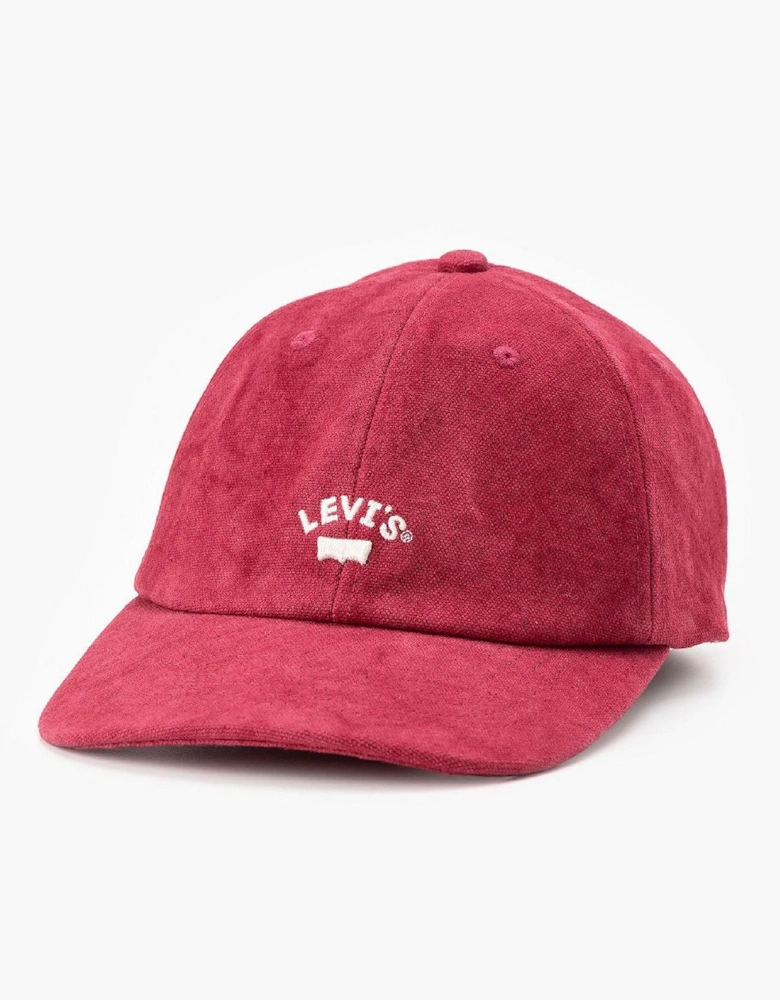Lazy Girl Logo Print Wordmark Dad Cap