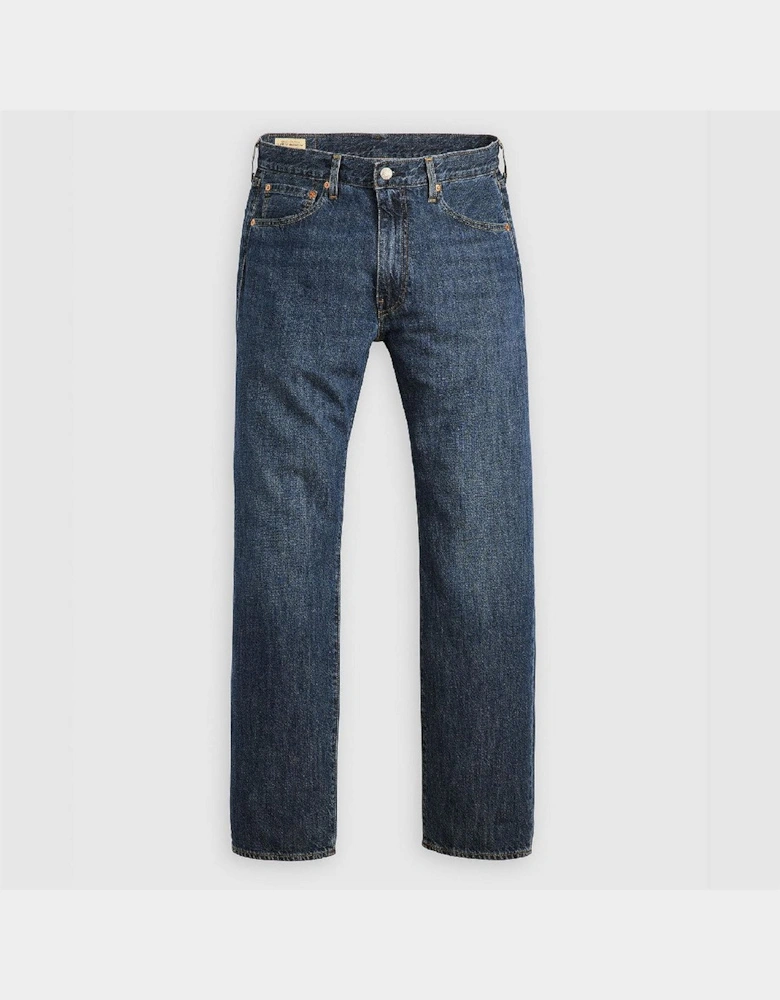 Relaxed Straight Mid Rise Jeans