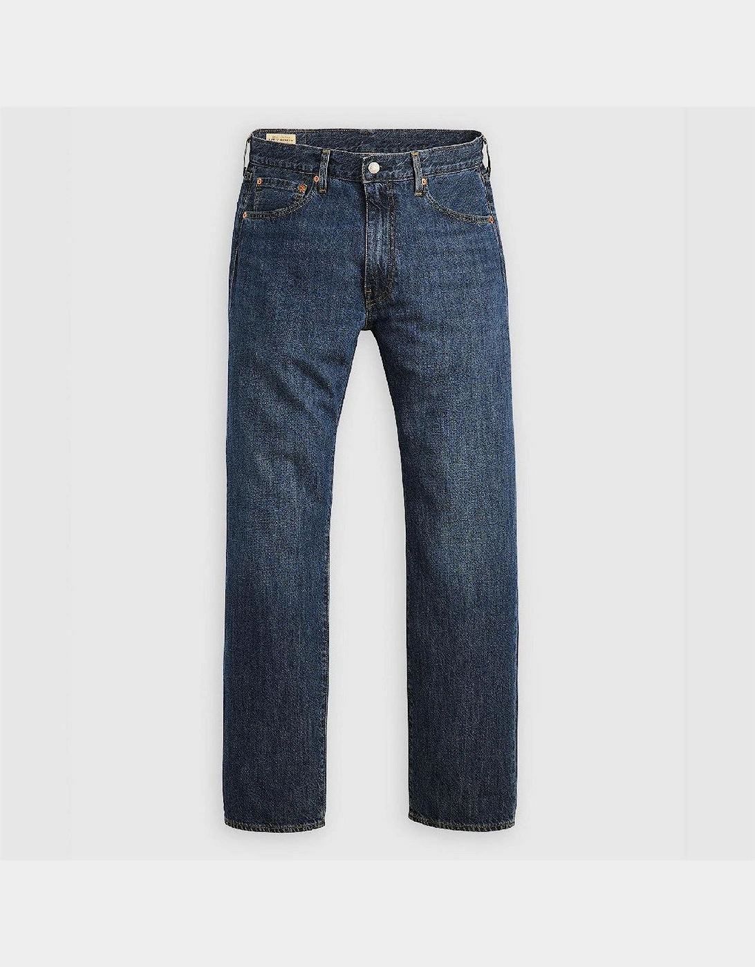 Relaxed Straight Mid Rise Jeans