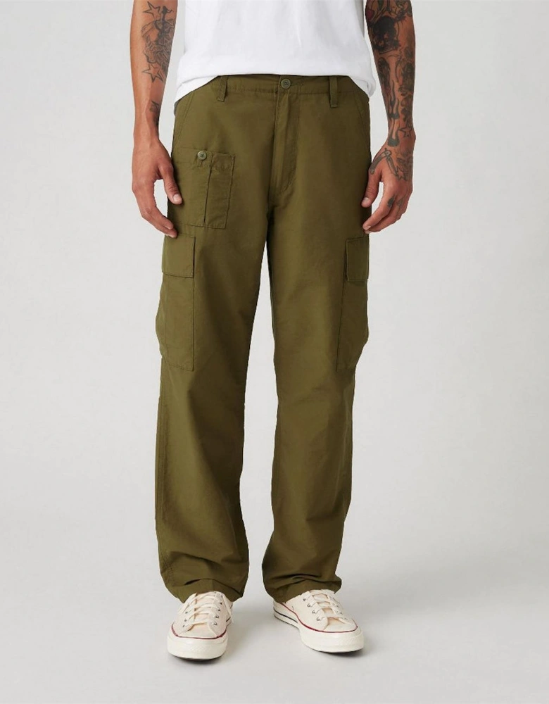 Parachute Solid Patterned Cargo Pants