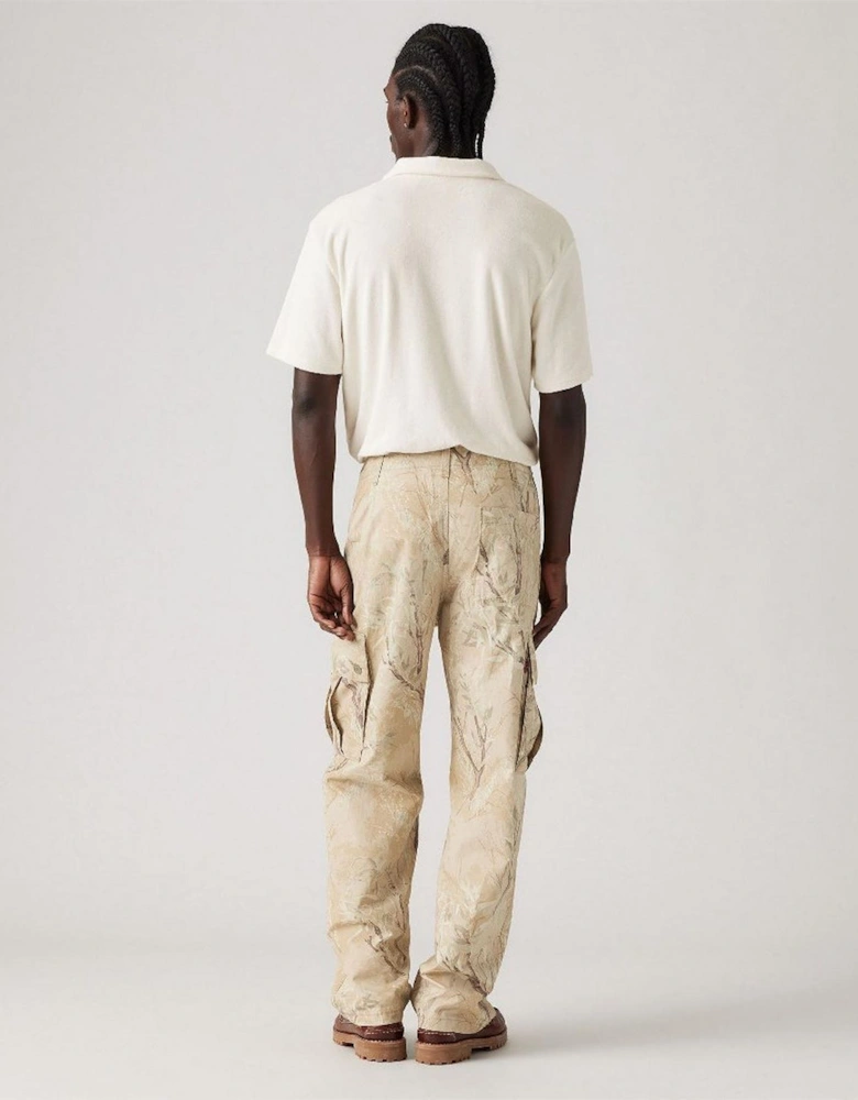 Parachute Solid Patterned Cargo Pants