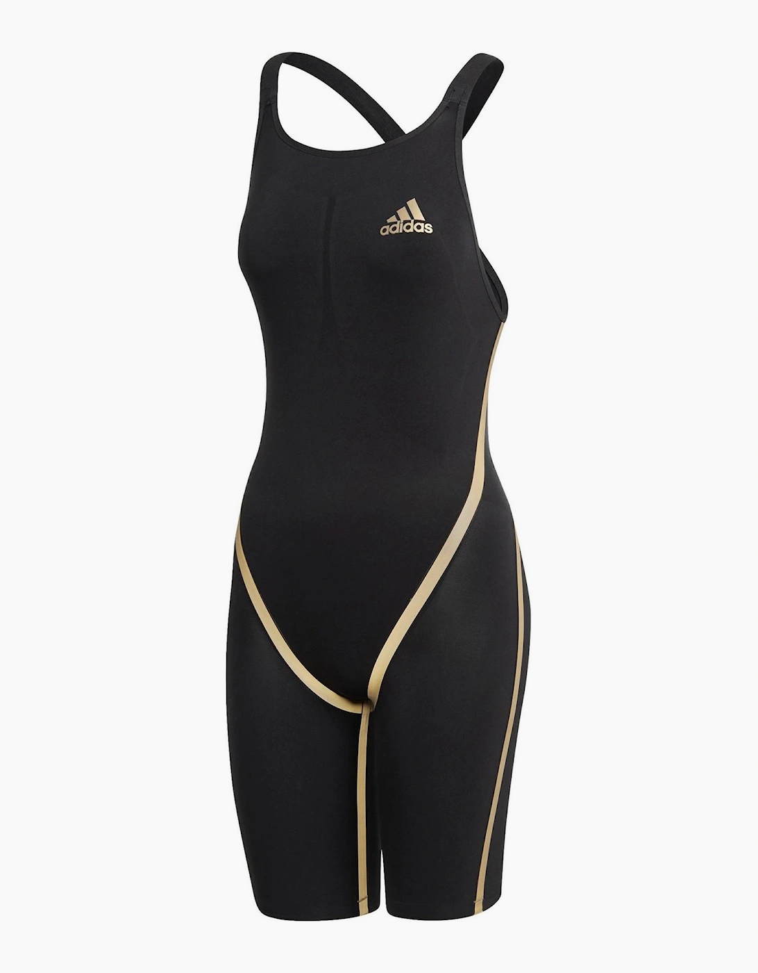 Striped Patterned Scoop Neck One Piece Swimsuit, 3 of 2