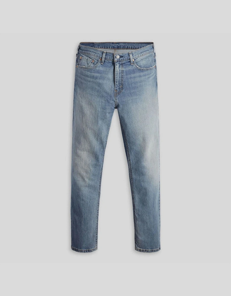 Mid Rise Tapered Fit Five Pocket Jeans