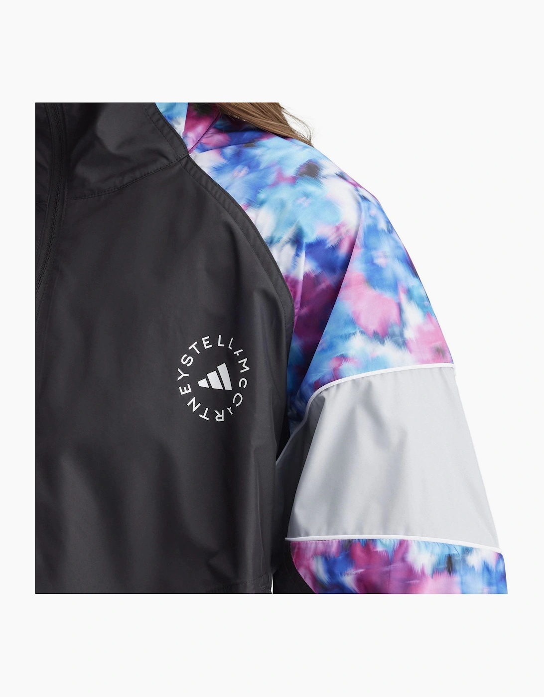Funnel Neck Raglan Sleeve Tech Athletic Top