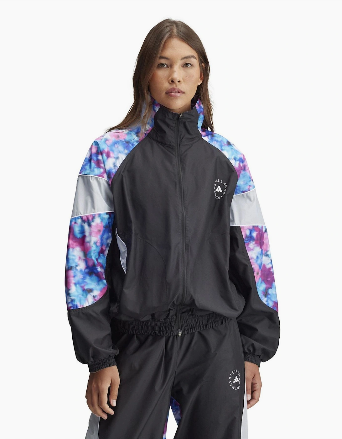 Funnel Neck Raglan Sleeve Tech Athletic Top