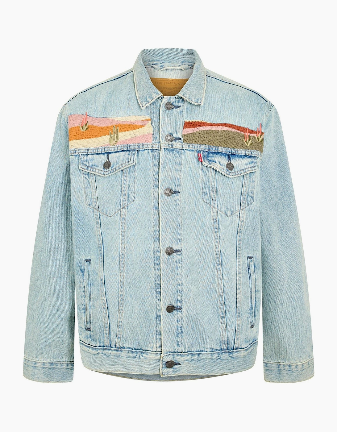 Levis Men's Blue Levi's Trucker Jacket - Size: 38/Regular