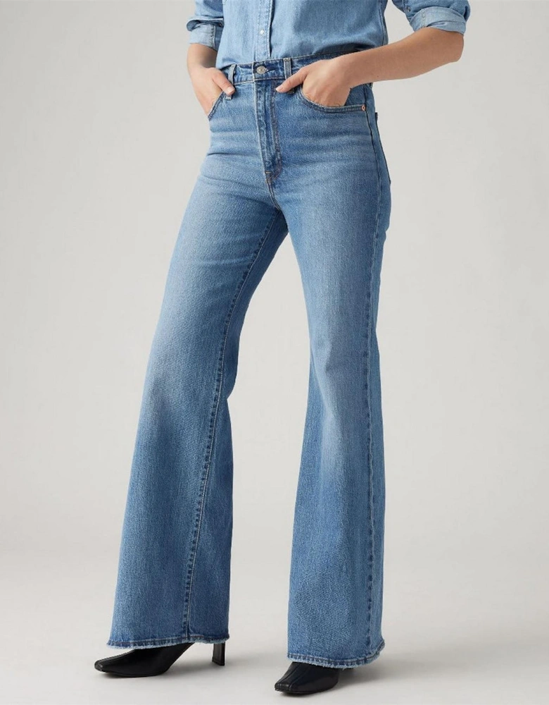 Sonoma Wide Leg High Rise Jeans