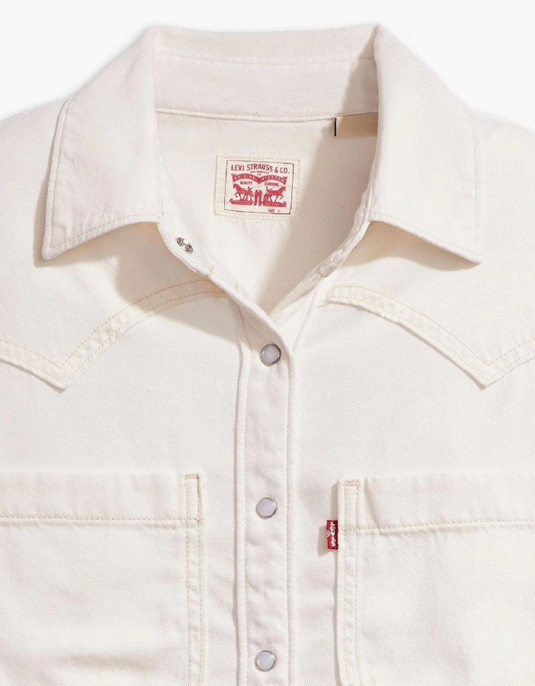 Teodora Western Long Sleeve Denim Shirt