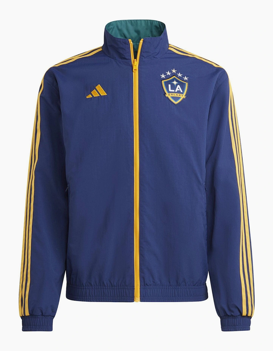 Three Stripes Patterned Rain Jacket with Ribbed Cuff, 7 of 6