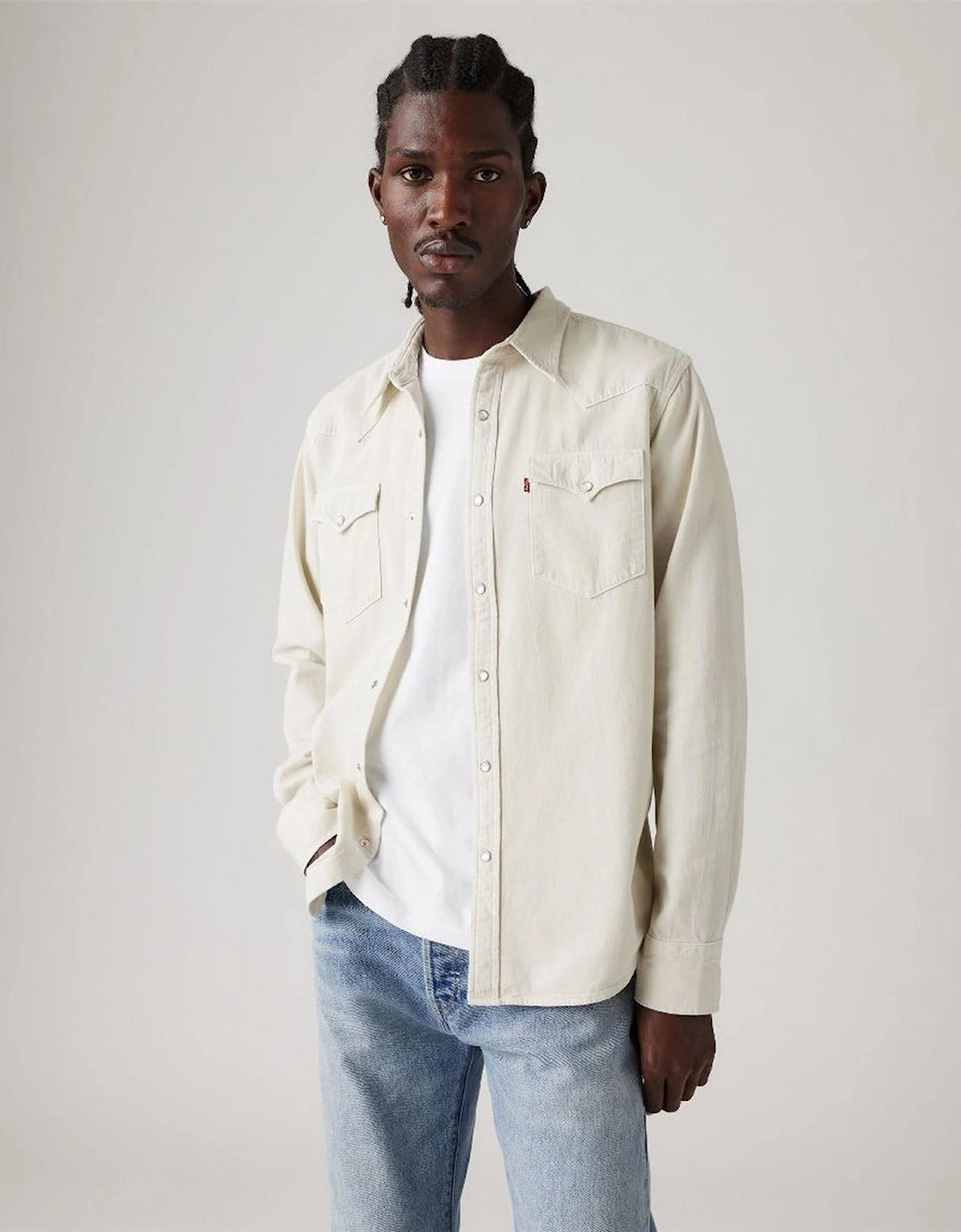 Classic Western Snap Button Chest Pocket Overshirt