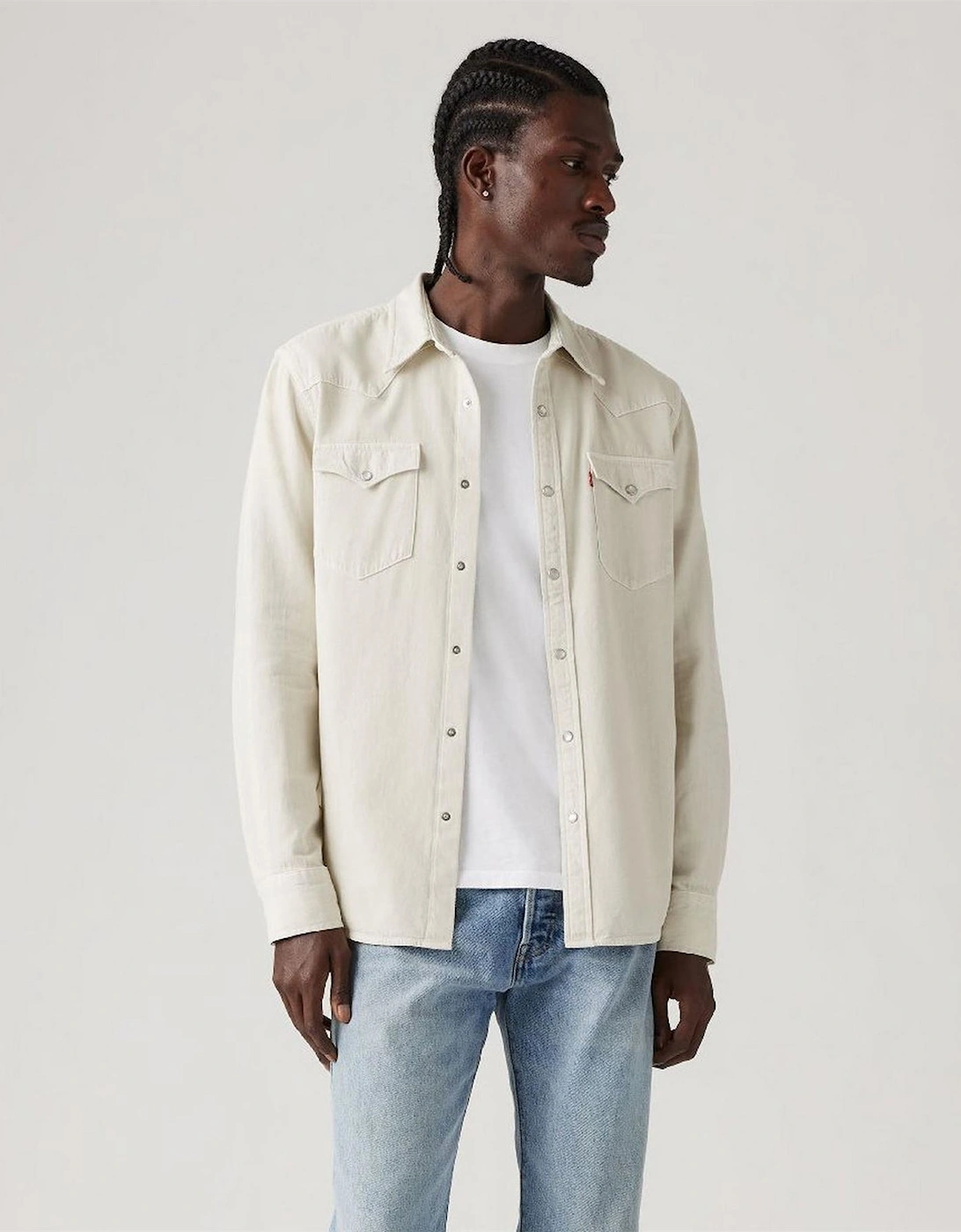 Classic Western Snap Button Chest Pocket Overshirt