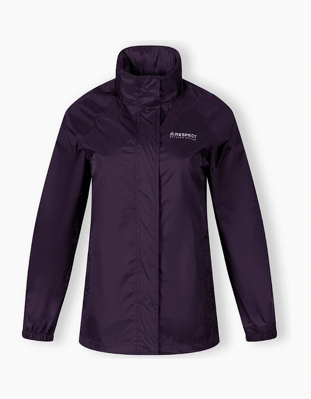Women Packaway Waterproof Jacket Purple 36 48