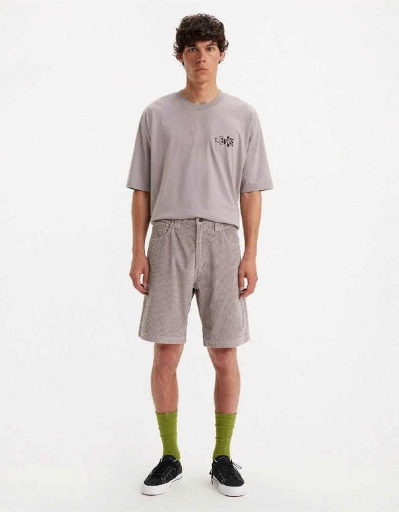 Regular Fit Denim Skating Shorts