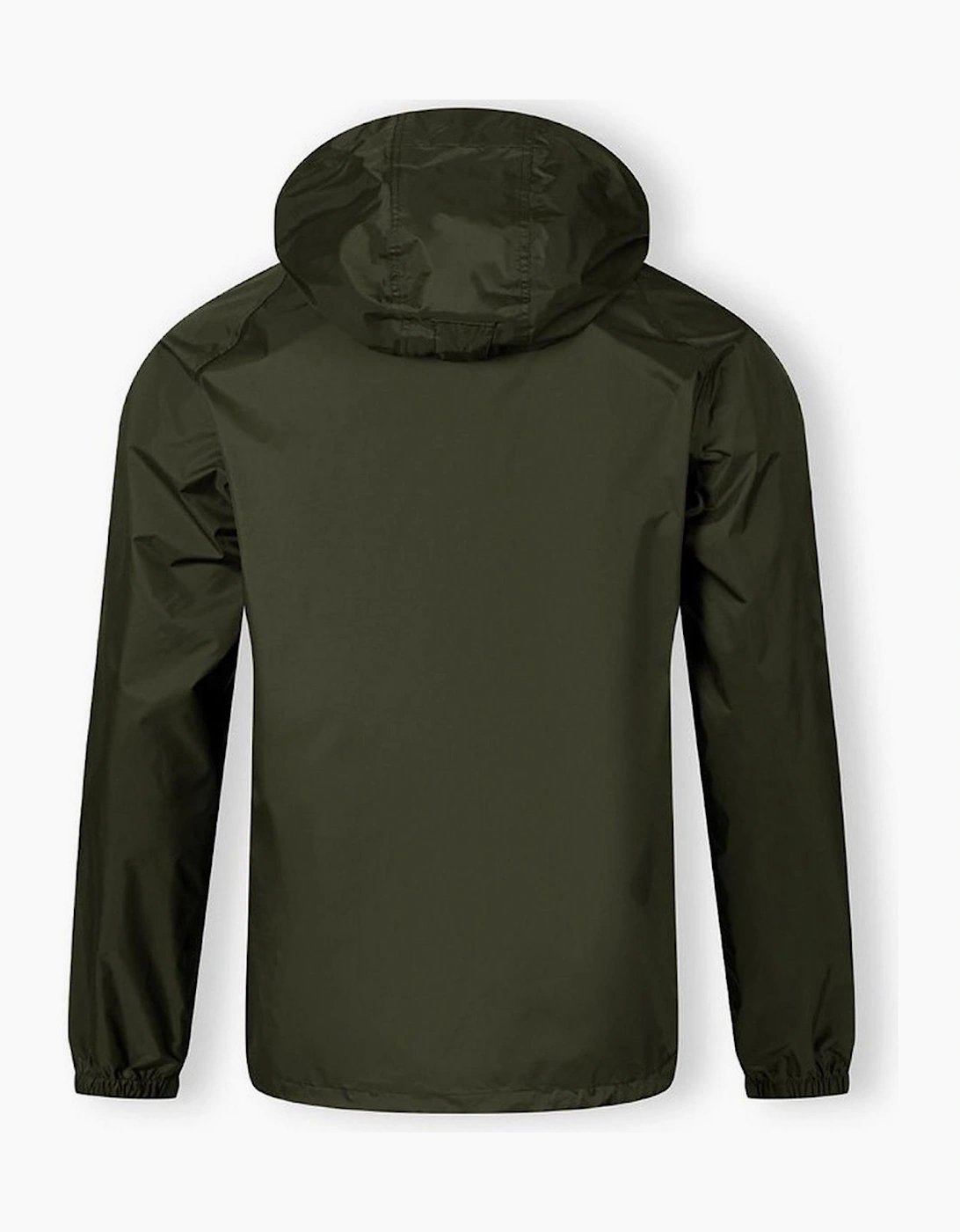 Men Packaway Waterproof Jacket With Hood Khaki