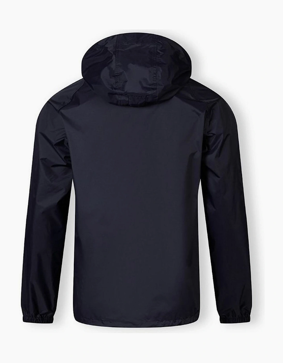 Men Packaway Waterproof Jacket With Zip Pockets Navy