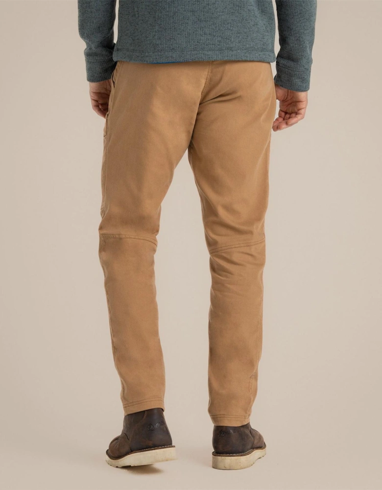 Karst Solid Patterned Flap Pocket Combat Pants