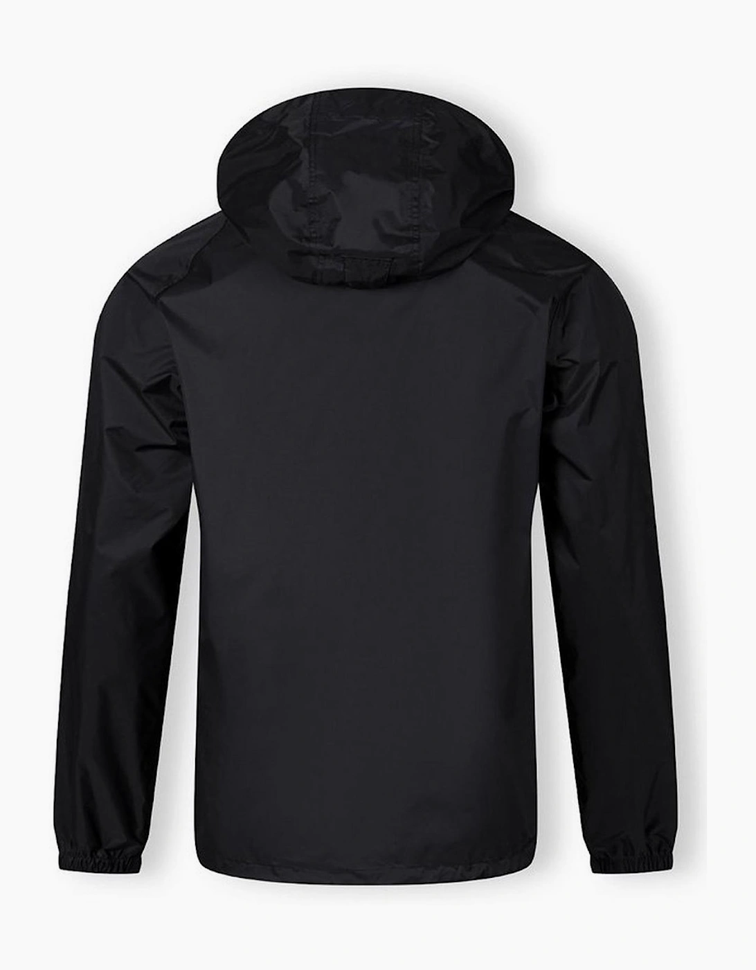 Men Packaway Waterproof Jacket With Zip Front Black Xs 3xl