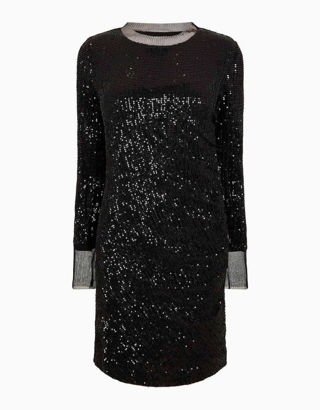 Womens Edegra All Over Sequinned Design Dress