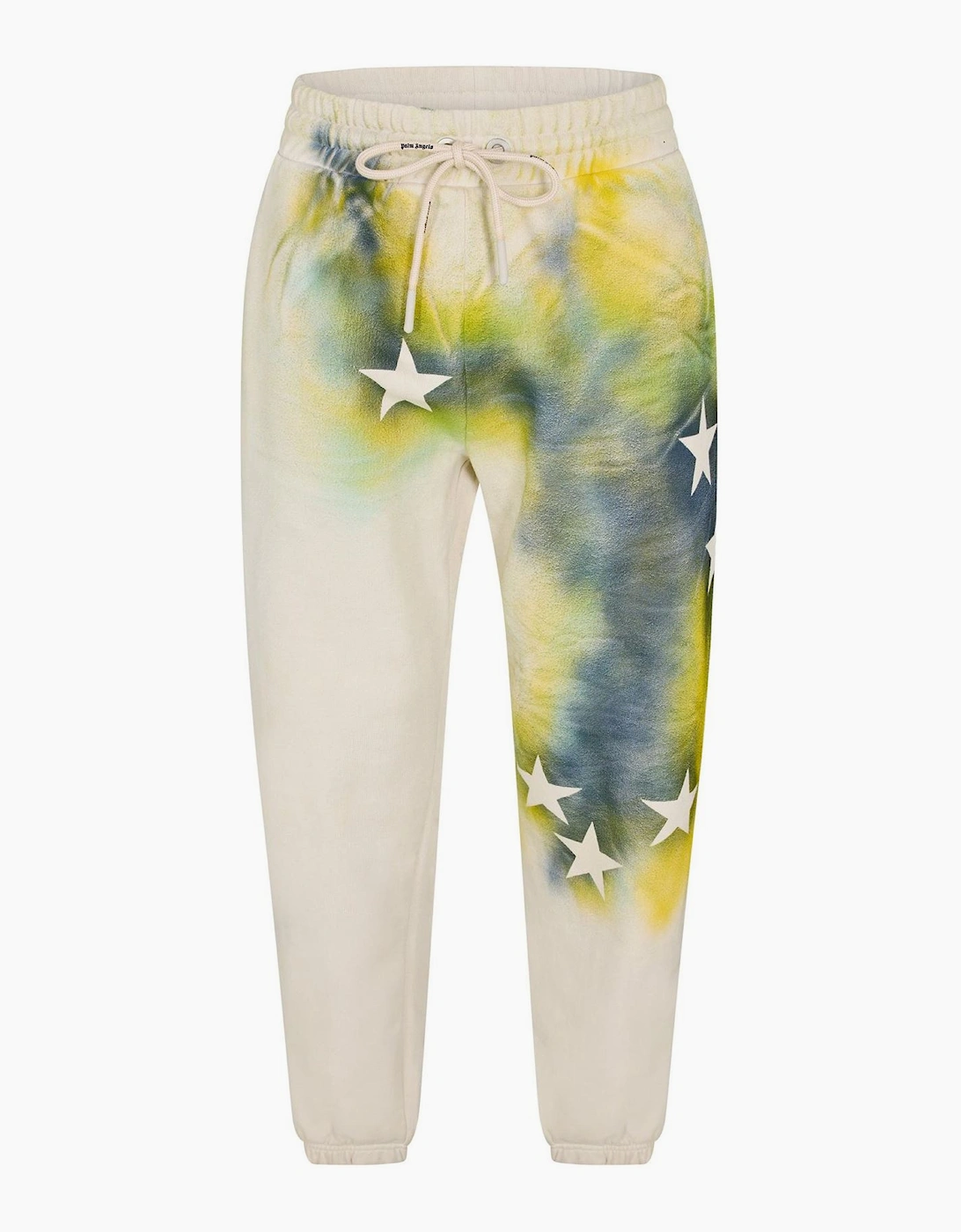 Palm Angels Men's White Mult Palm Stars Sweatp - Size 38/Regular