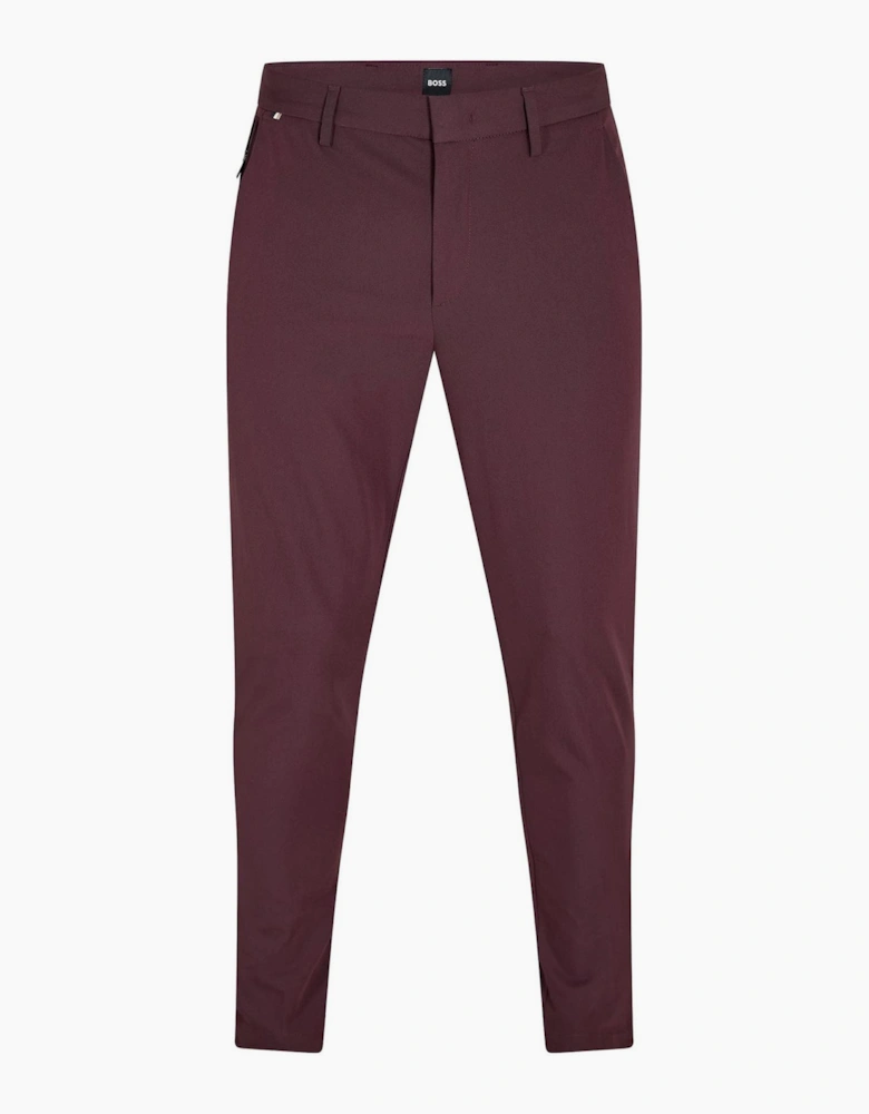 Kaito1 Solid Patterned Straight Chinos