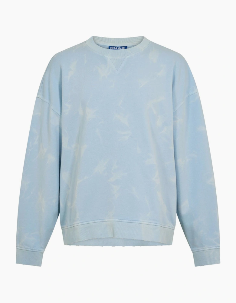 Nustroyos Crew Neck Drop Shoulder Sweatshirt